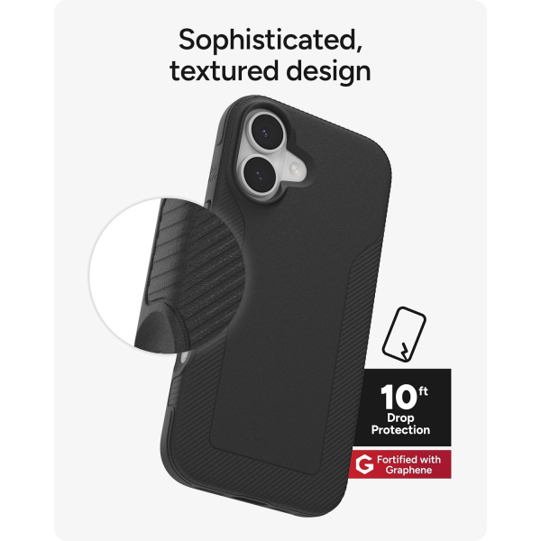 ZAGG Apple iPhone 17 Luxe Snap Klf-Black