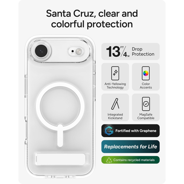 ZAGG Apple iPhone Air Santa Cruz Klf-White