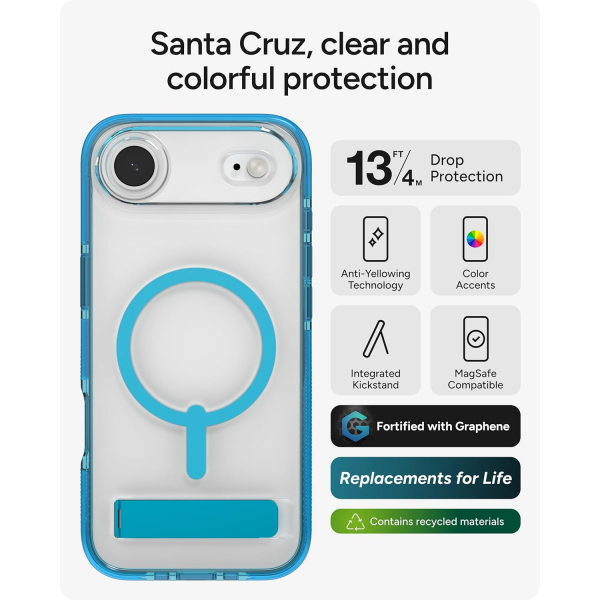 ZAGG Apple iPhone Air Santa Cruz Klf-Blue