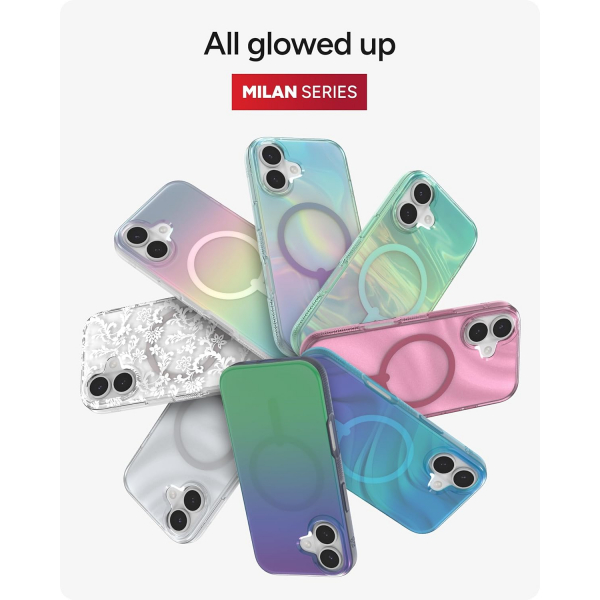 ZAGG Apple iPhone 17 Milan Snap Klf -Iridescent