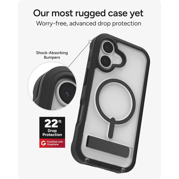 ZAGG Apple iPhone 17 Rainier Klf-Black