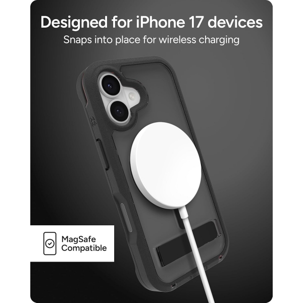 ZAGG Apple iPhone 17 Rainier Klf-Smoke Black