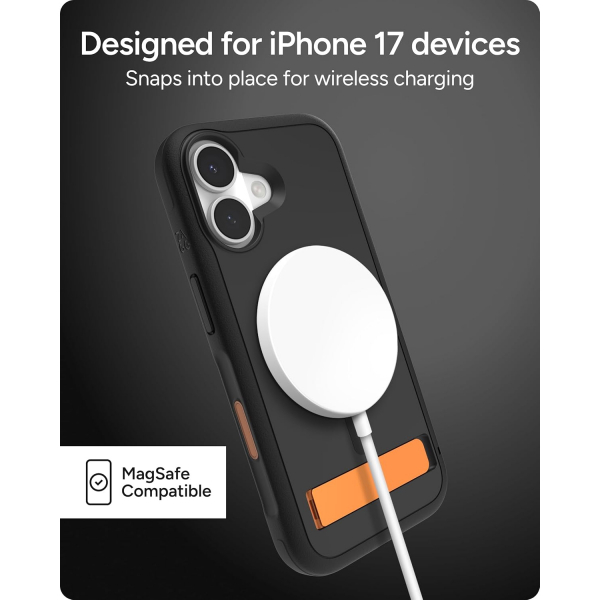 ZAGG Apple iPhone 17 Sedona Snap Klf-Flood Black