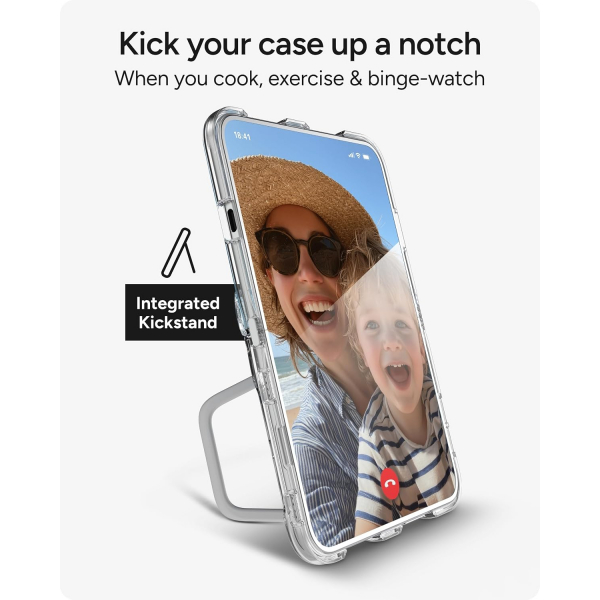ZAGG Crystal Palace Clear iPhone Duo Standl� K�l�f�