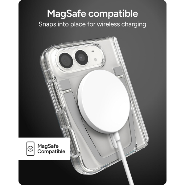 ZAGG Crystal Palace Clear iPhone Duo Standl� K�l�f�