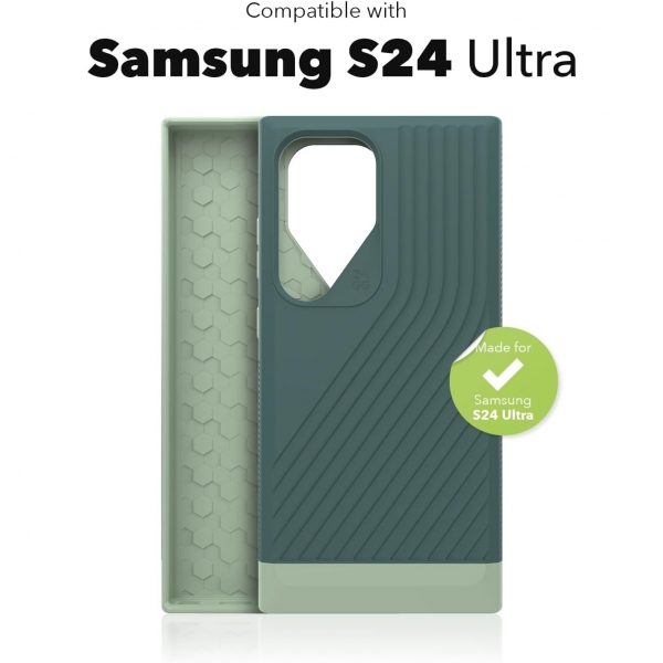 ZAGG Denali Serisi Samsung Galaxy S24 Ultra Klf-Green