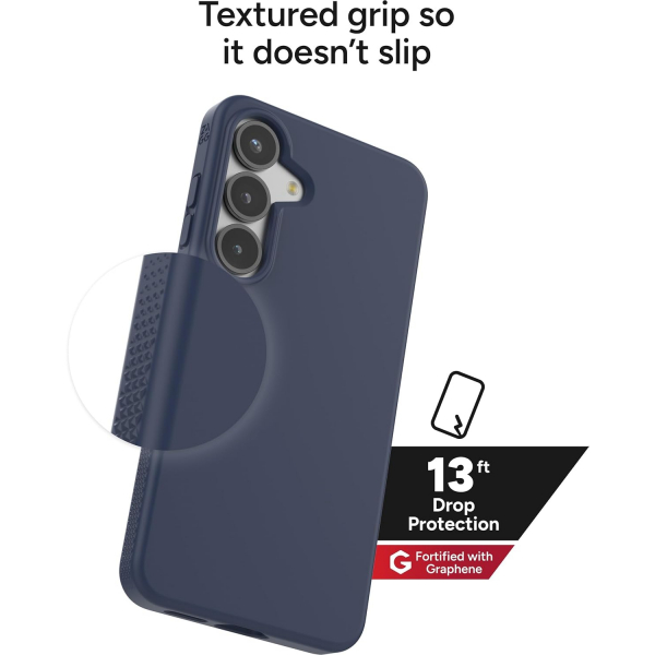 ZAGG Samsung Galaxy S25 Milan Snap Klf-Navy Blue 