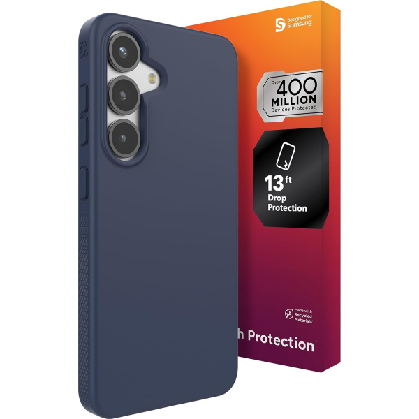 ZAGG Samsung Galaxy S25 Milan Snap Klf-Navy Blue 