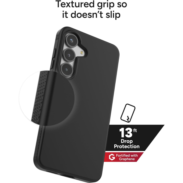ZAGG Samsung Galaxy S25 Milan Snap Klf-Black 