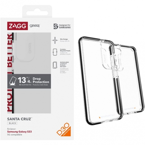 ZAGG Gear4 Santa Cruz Serisi Galaxy S23 Plus Klf
