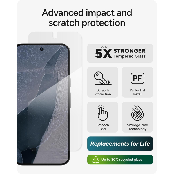ZAGG Glass Elite Google Pixel 11 Pro XL Ekran Koruyucu
