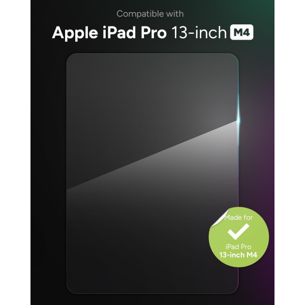 ZAGG Glass Elite iPad Pro M4 Ekran Koruyucu(13 in)