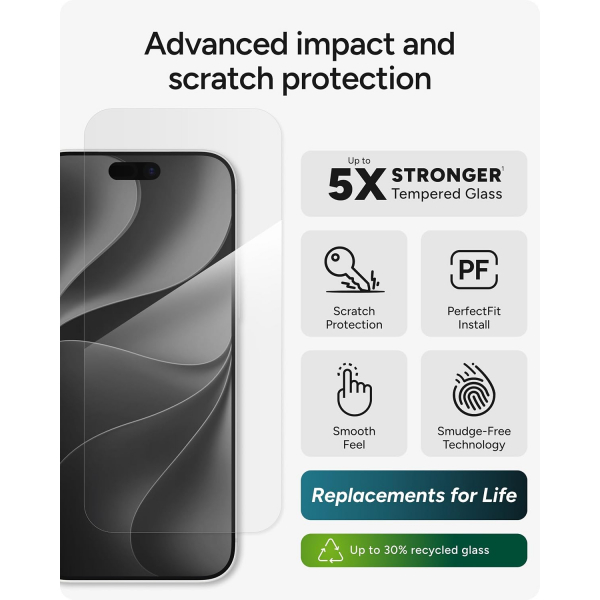 ZAGG Glass Elite iPhone 18 Pro Max Ekran Koruyucu
