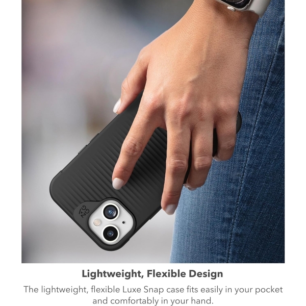 ZAGG Luxe Snap Serisi Apple iPhone 15 Plus MagSafe Uyumlu Klf-Green