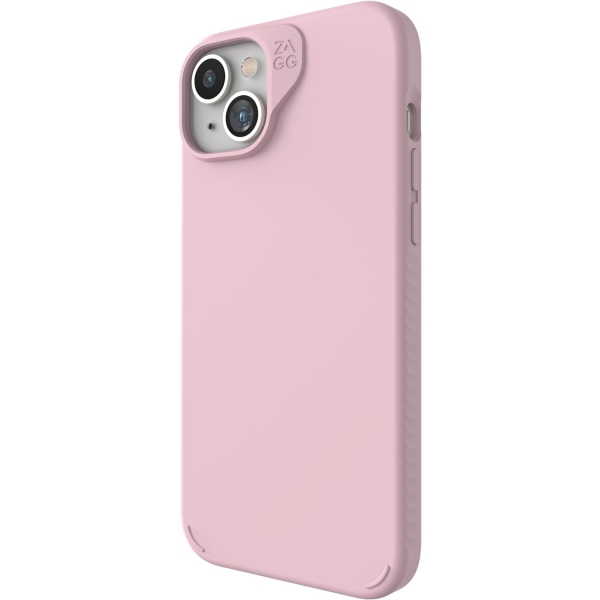 ZAGG Manhattan Snap Serisi Apple iPhone 15 Plus MagSafe Uyumlu Klf-Peach