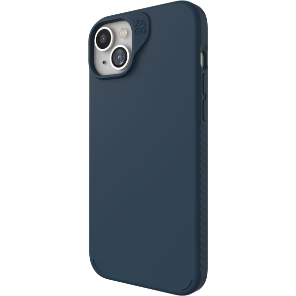 ZAGG Manhattan Snap Serisi Apple iPhone 15 Plus MagSafe Uyumlu Klf-Navy