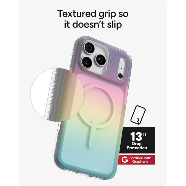 ZAGG Milan iPhone 18 Pro Max K�l�f- Iridescent