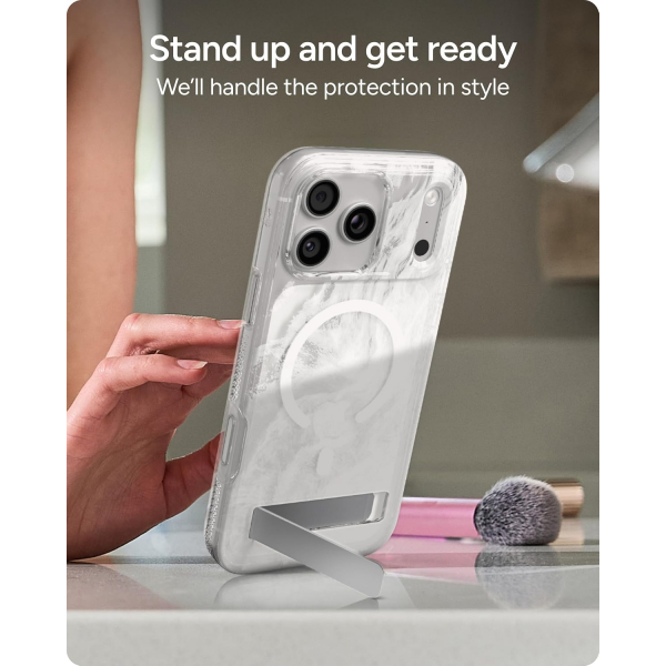 ZAGG Milan iPhone 18 Pro Standl� K�l�f-Sky Weaver