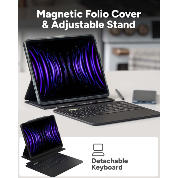 ZAGG Pro Keys iPad Pro M4 Klavyeli Klf (11 in)