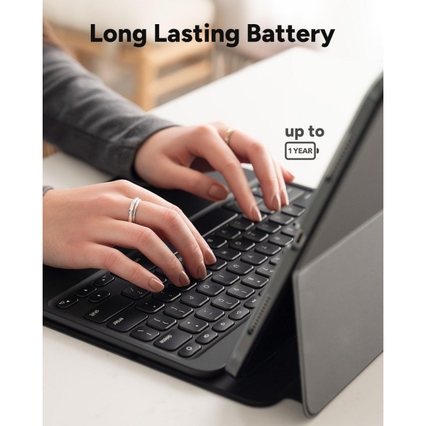 ZAGG Pro Keys iPad Air M2 Klavyeli Klf (13 in)