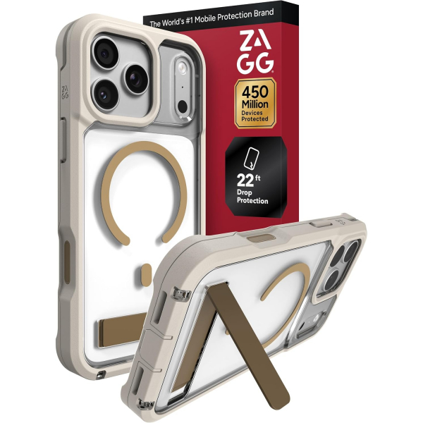 ZAGG Rainier iPhone 18 Pro Max Standl� K�l�f-Sandstone