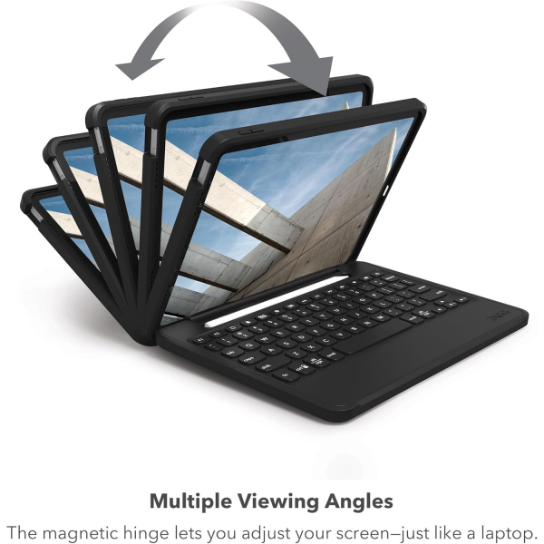 ZAGG iPad A16 Rugged Klavyeli Klf (10.9/11 in)