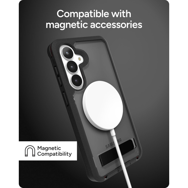 ZAGG Samsung Galaxy S26 Plus Rainier Snap K�l�f-Smoke Black