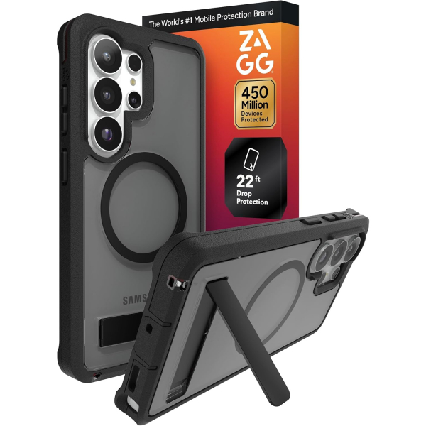 ZAGG Samsung Galaxy S26 Ultra Rainier Snap K�l�f-Smoke Black