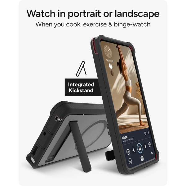 ZAGG Samsung Galaxy S26 Ultra Rainier Snap K�l�f-Smoke Black