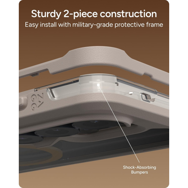 ZAGG Samsung Galaxy S26 Ultra Rainier Snap K�l�f-Latte