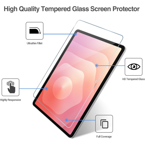 ProCase Galaxy Tab S11 Ekran Koruyucu (2 Adet)-Silver