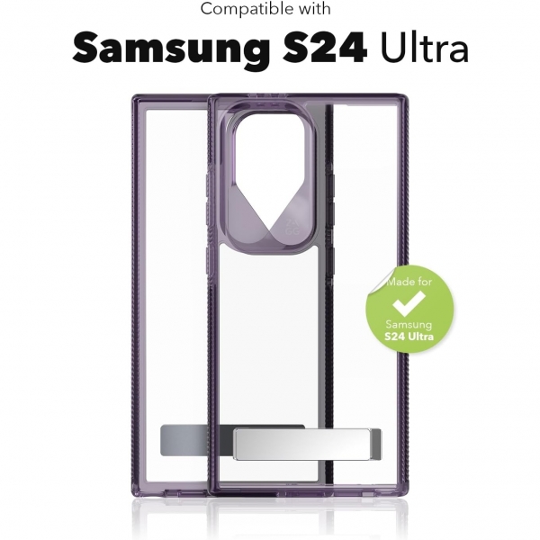 ZAGG Santa Cruz Galaxy S24 Ultra Standl Klf-Grape