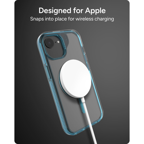 ZAGG iPhone 16e Santa Cruz Snap Klf -Retro Blue