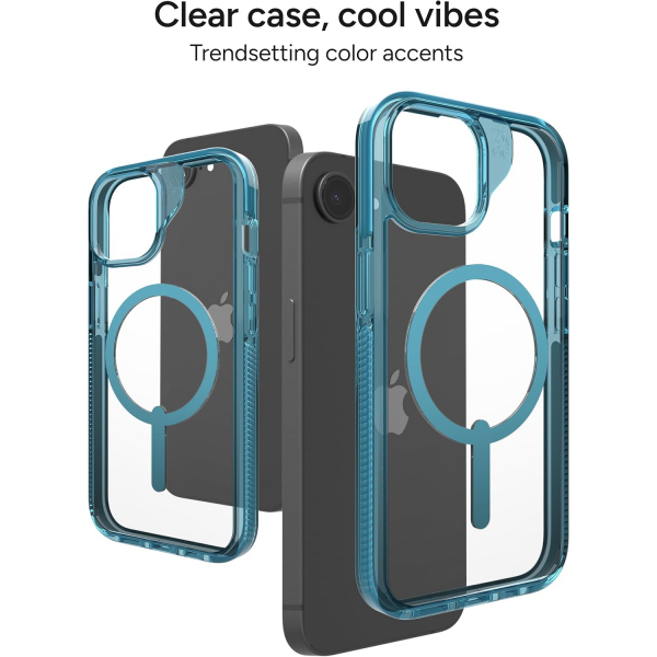ZAGG iPhone 16e Santa Cruz Snap Klf -Retro Blue