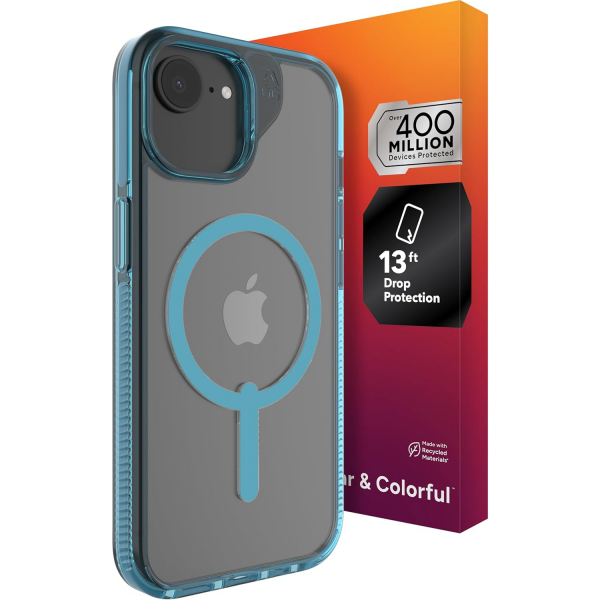 ZAGG iPhone 16e Santa Cruz Snap Klf -Retro Blue