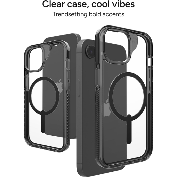 ZAGG iPhone 16e Santa Cruz Snap Klf -Black