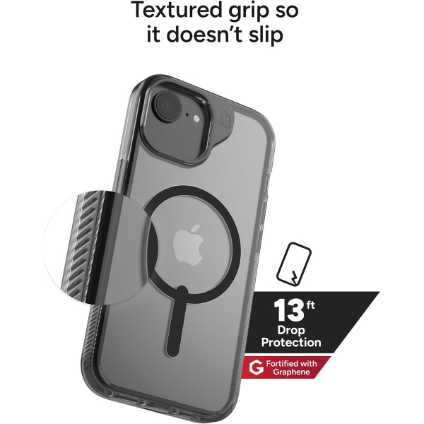 ZAGG iPhone 16e Santa Cruz Snap Klf -Black