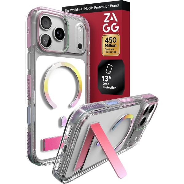 ZAGG Santa Cruz iPhone 18 Pro Max Standl� K�l�f-Opalescent