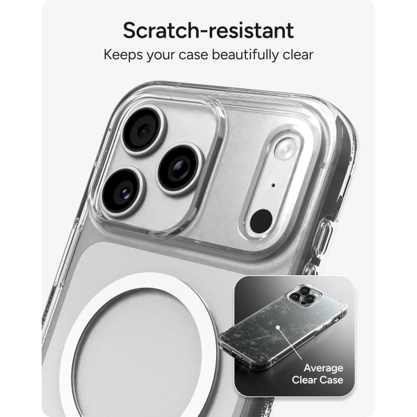 ZAGG Santa Cruz iPhone 18 Pro Max Standl� K�l�f-Clear