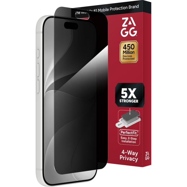 ZAGG XTR Privacy iPhone 18 Pro Gizlilik Ekran Koruyucu