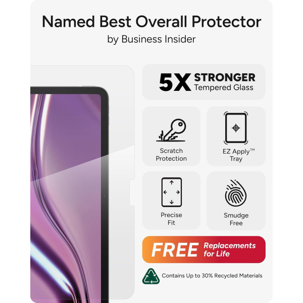 ZAGG iPad 11.Nesil Glass Elite Ekran Koruyucu