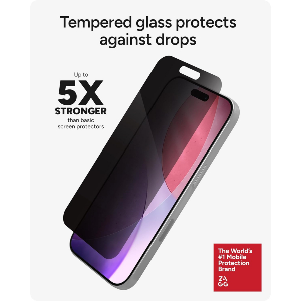 ZAGG iPhone 17 Pro XTR Privacy Ekran Koruyucu 