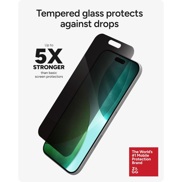 ZAGG iPhone Air XTR Privacy Ekran Koruyucu 