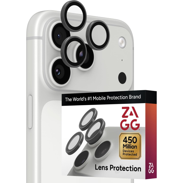 ZAGG iPhone 18 Pro Kamera Lens Koruyucu-Silver