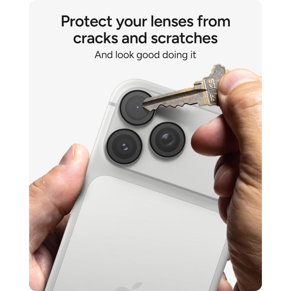 ZAGG iPhone 18 Pro Kamera Lens Koruyucu-Black