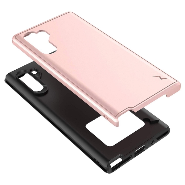 Zizo Samsung Galaxy Note 10 Division Serisi Klf (MIL-STD-810G)-Rose Gold