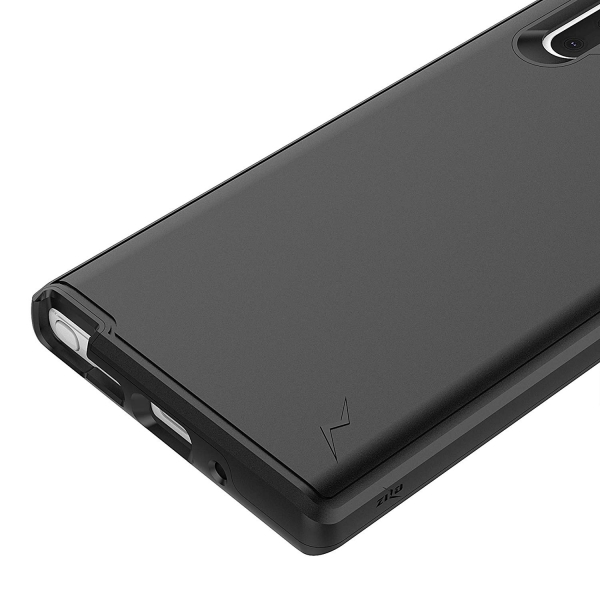 Zizo Samsung Galaxy Note 10 Plus Division Serisi Klf (MIL-STD-810G)-Black