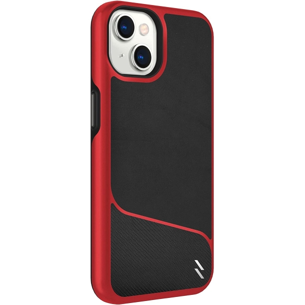 Zizo iPhone 13 Division Serisi Klf (MIL-STD 810G)-Black/Red