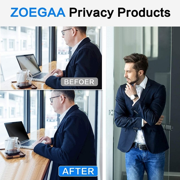 ZOEGAA  Laptop in Privacy Film Ekran Koruyucu (14 in)