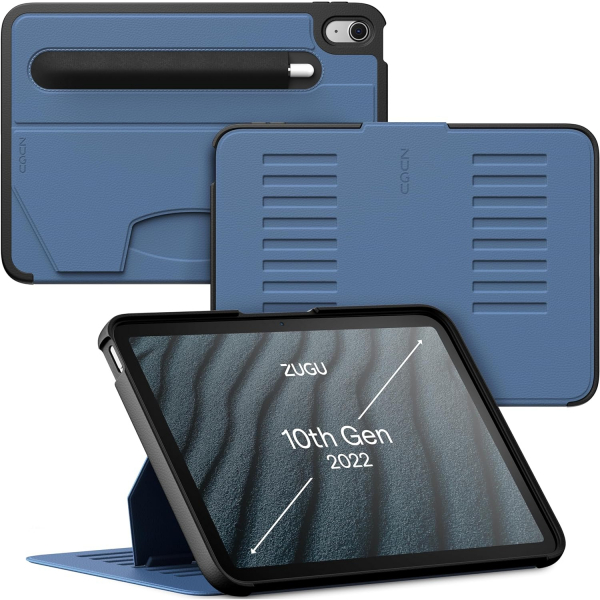 ZUGU CASE The Alpha iPad 10.Nesil Klf (10.9 in)-Slate Blue